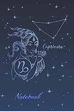Zodiac Capricorn as a beautiful girl Notebook: Astrology Journal | Horoscope Book | A great Capricorn gift