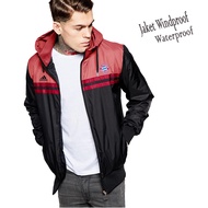 New Bayern Munchen Logo Windproof Bomber Jacket/Men's Windbreakers Jacket/Men's Mountain Jacket/Men's Windproof Jacket/Winter Jacket