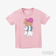 DOSH KIDS T-SHIRTS WE BARE BEARS เสื้อยืดคอกลมเด็ก DBBBT5027-PI