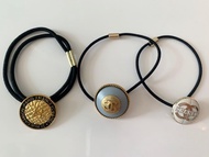Chanel hair band head band 頭飾 髮飾 橡筋 button