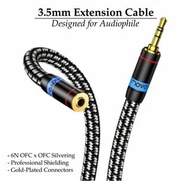 ［實體商店］ 音響級3.5mm延長線, 耳機延長線, Hi-Fi Grade 3.5mm Extension Cable
