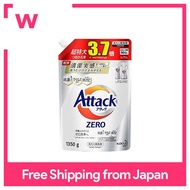 Attack Zero (ZERO) Liquid Laundry Detergent Refill 1350g (Feel Clean, Revive Whiteness Every Time You Wash) Leafy Breeze