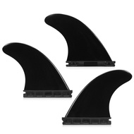 Surfing Fins for Surfboard 4.37"/11.1cm Surf Fin High Quality Plastic Surfboard Water Sports Surfing