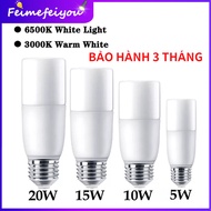 bóng đèn led e27 20w e14 bóng đèn mầu trắng vàng không nhấp nháy bảo vệ mắt Thích hợp cho Đèn led tr