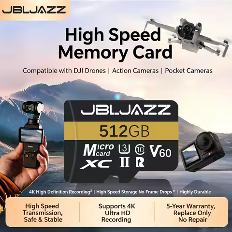 High Speed Micro TF SD Card 64GB/128GB/256GB/512GB for DJI Mavic Drone 4K Recording Class 10 U3 V30 