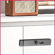 Slide Latch Lock Multipurpose Adhesive Door Latch Interior Door Latch Wear-Resistant Door Latch Slid