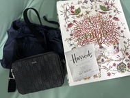 Dior 老花袋  men bag zipped pouch