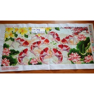 Embroidery Painting Nine Fisherman Pants (Closed-Embroidered) 88x42cm