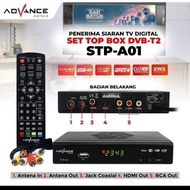 SET TOP BOX TV DIGITAL ADVANCE SNI ORIGINAL