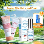 Levifresh Deodorant Spray (30ml x 2) + Ollie Hair Removal Cream (70g) + Serum To Prevent Hair Regrow