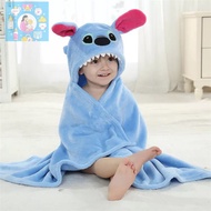 secureBaby Bath Towel Flannel Hooded Baby Blanket Baby Towel Swaddle Pranela