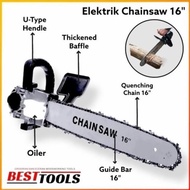 adapter chainsaw 16" / chain saw LONG BAR 16inch BESTTOOLS adapter