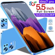 Rino7 Pro 5.5"Global Version Android Smartphone 12+512GB Mobile Phone 5G Cell Phones