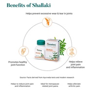 [  JUN 2027 ] Himalaya Shallaki Original Tablets Bone & Joint Wellness 60 Tablets Capsules (Reduces 