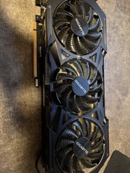 Gigabyte 980ti 三風扇顯示卡 已更換散熱膏散熱貼