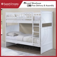 [READY STOCK] Joy Solid Wood Bunk/Double Decker Bed Frame