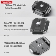 FALCAM ตัวหนีบตัวยึดกล้อง DSLR อเนกประสงค์3364 F38 Arca Swiss แบบถอดง่ายสวิตช์ตัวแปลงเลนส์ตัวเลื่อนขาตั้งกล้อง