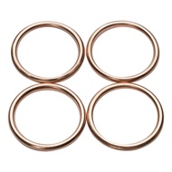 4PCS Motorcycle Muffler Exhaust Pipe Gasket for FJS600 01-07 FSC600 02-13 NSA700 DN-01 08-09 NSS250 