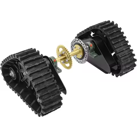 23.62in Off-Road Rear Axle Assembly for Go Kart ATV UTV - 661.38Lbs Load, Triangular Stabilizing Str