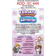 1 DAYSHIP Poster Sudut KERJAYA Unit Kaunseling dan Kerjaya Saiz A3 JIMAT! / PAK 21 / TS25