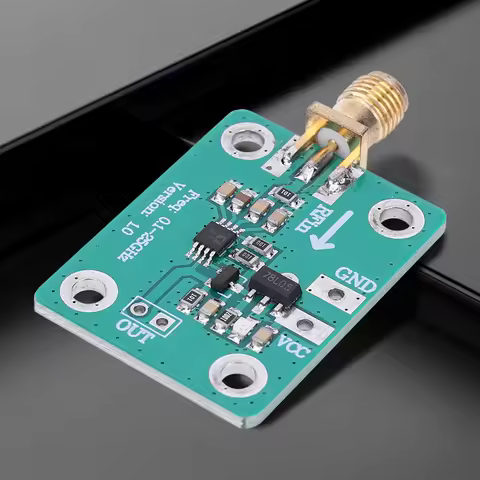 RF Power Analyzer Board AD8313 Radio Frequency Detection Module -72dBm -2dBm 0.1-2.5GHz Power Detect