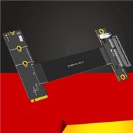 NEW Riser Cable M.2 NVME To PCIE X4 Adapter Graphics Extension Cable 180 Degree PCI Express 4.0 4X T