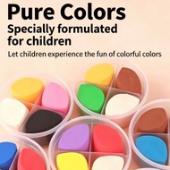 Kids 4 Colors Cup Modeling Clay Modeling Clay Deli Ultra Light DIY Craft Clay Toy