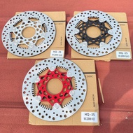 Disc ROTOR HQ-N35 Universal 220mm Hole 4 Round DAYTONA CNC Floting Stainless Button Spiral Mio Xeon 