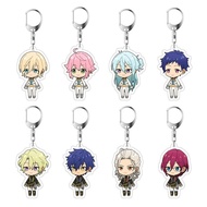 Ensemble Stars Anime Keychain Women Tenshouin Eichi Tomoe Hiyori Acrylic Cute Cute decorative access