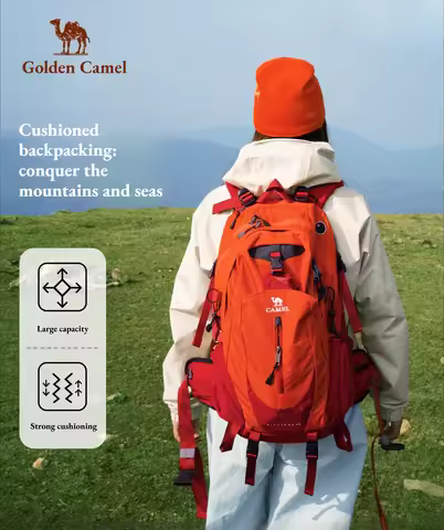 Golden Camel 38L Men Women Outdoor Backpack Waterproof Travel Trekking Climbing Hiking Camping Rucks