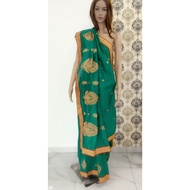 Saree / Cotton Saree / Silk Cotton Saree / Saree India / Embroidery Work Saree / Saree India / Kain 