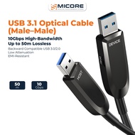 USB3.1 Fiber Optic Cable 10Gbps Hard Disk Computer Somatosensory Conference Camera TV HD Live Cable