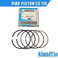 Honda Cg110 Cg 110 Oversize PistonRing 150 125 175 200 Amosa Brand