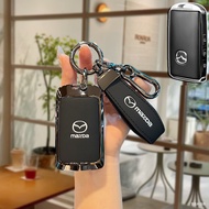 mazda Car Key Case Cover Shell Fob Holder for Mazda2 3 Alexa CX-30 CX-3 CX-5 CX-7 CX8 CX-9 CX-4 mazd