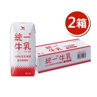 【統一】牛乳原味保久乳200mlx24入/箱(常溫牛乳) x2箱