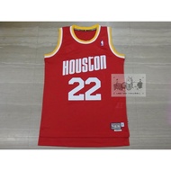 A Su Warehouse Adidas NBA Houston Rockets Clyde Drexler Rocket Retro Jersey Size S