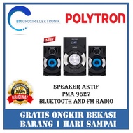 terbaru !!! polytron speaker aktif pma 9527 bluetooth and radio fm