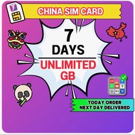 J Travel 【 China SIM Card 】HK CAN USE UNLIMITED HOTSPOT China SIM Card With VPN 中国SIM卡 China Simkad