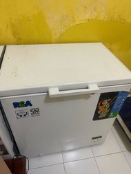 chest freezer rsa 199L cf-210 bekas