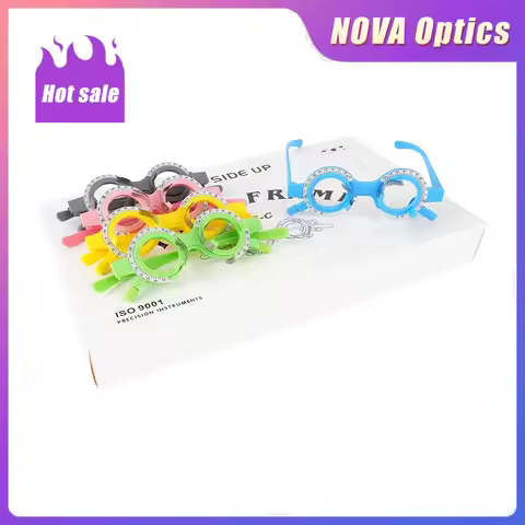 Nova Children 52-70mm Fixed PD ABS Optical Trial Frame Optometry Trial Lens Frame Optical