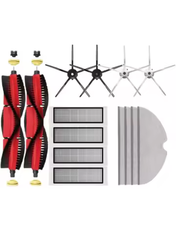 Roborock S5 S50 S502 S55 S6 S6 Pure E4 Vacuum Cleaner Brush Mops Hepa Filters Compatible with Robot 