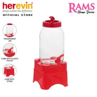 Herevin 5000ML Beverage Dispenser with Stand / Drink Dispenser / Dispenser Jar / Water and Juice Dis