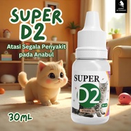 Vitamin D2 - For Cats - Appetite for Cats - Sick Cats - Vitamin D2 - Super D2