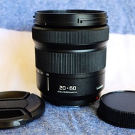 Panasonic Lumix S 20-60mm F3.5-5.6 สำหรับ L-mount ความยาวโฟกัส 20-60 มม. สั้นกว่า แต่มีความกว้างมากกว่าเลนส์ซูมมาตรฐานส่วนใหญ่อย่างมีนัยสำคัญซึ่งโดยทั่วไปจะอยู่ในช่วง 28-80 มม.  เลนส์มีระยะโฟกัสต่ำสุด 15ซม. (ต่ำกว่า 6 นิ้ว) ด้วยกำลังขยายสูงสุด 0.43x