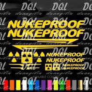 NUKEPROOF Sticker Vinyl Decal for Mountain Bike/Road Bike