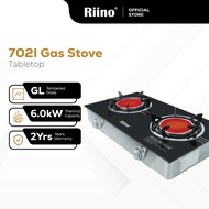 [Pre-Order]  Riino Infrared Tempered Glass Gas Stove 702I