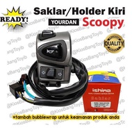 Switch Holder Handle Switch Kiri H0nda Scoopy (ISHIMA)