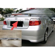 Toyota Vios Ncp42 2003 - 2007 REAR BONNET BOOT BONET GARNISH CHROME Rear Chrome Bar Moulding car Acc