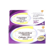 CALTRATE Silver Advance Cholecalciferol + Minerals 30 tablets (For Adults 50+)