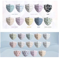 Iconic 3Ply Adult Face Mask Iconic MIX Monogram/Star/Bear?Colors/Xmas/Many More